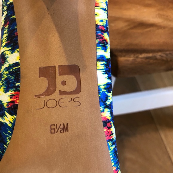 Joe’s Jeans Multicolor High Heels - Size 6.5 - Picture 12 of 15